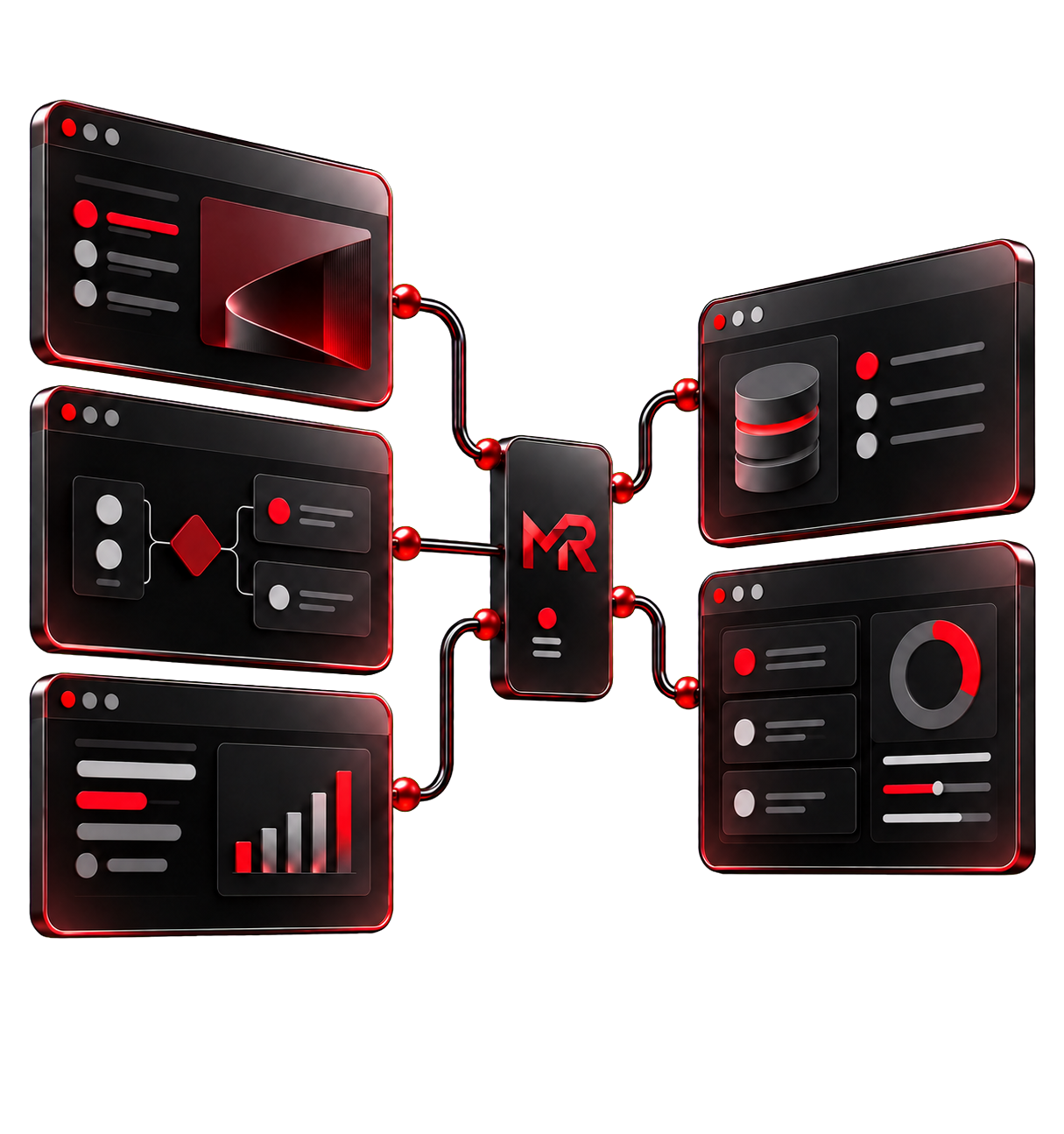 MR Solutions joining modular software solutions to a client's existing systems